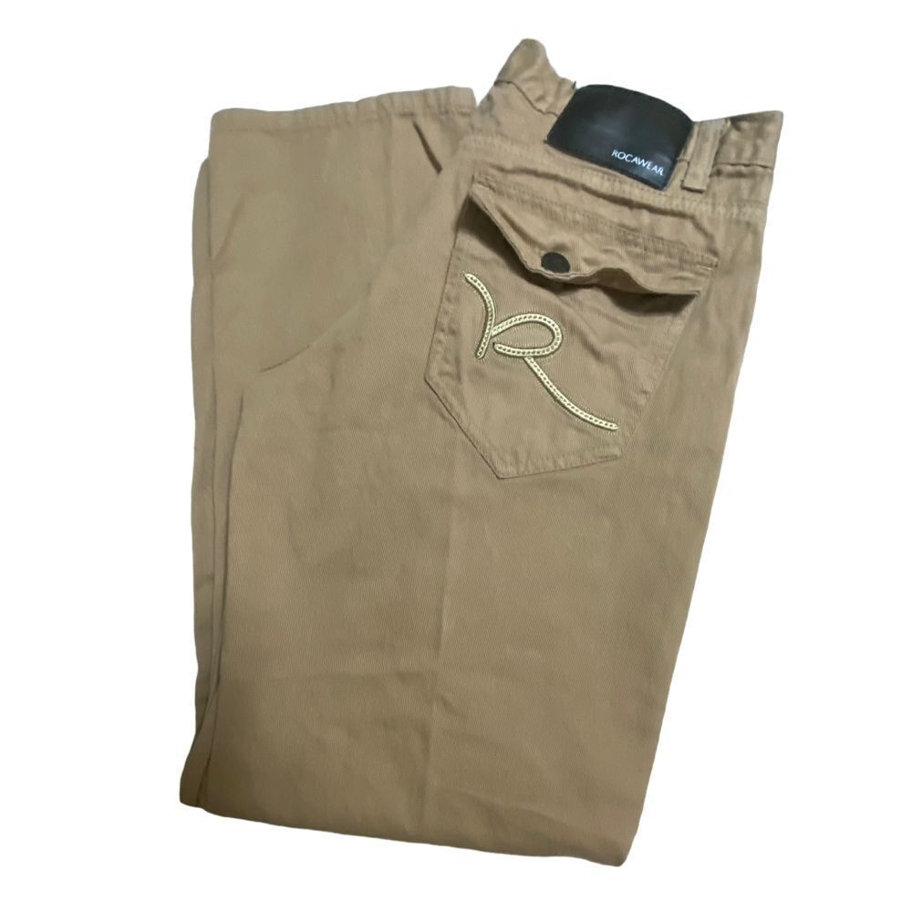 Rocawear Denim Classic Men's Casual Pants with Embroidered Logo‎ W36 L32